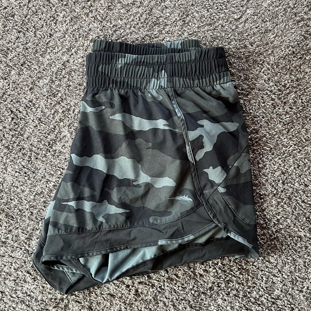 Athleta Camo Shorts